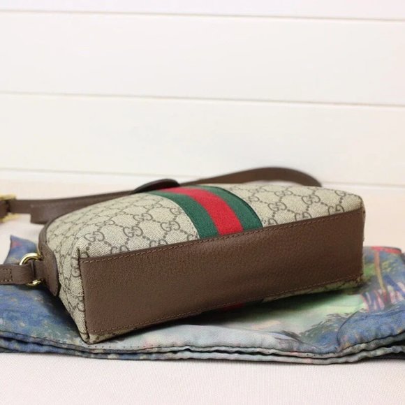 Gucci Shell Shoulder Bag Grey - Picture 4 of 10